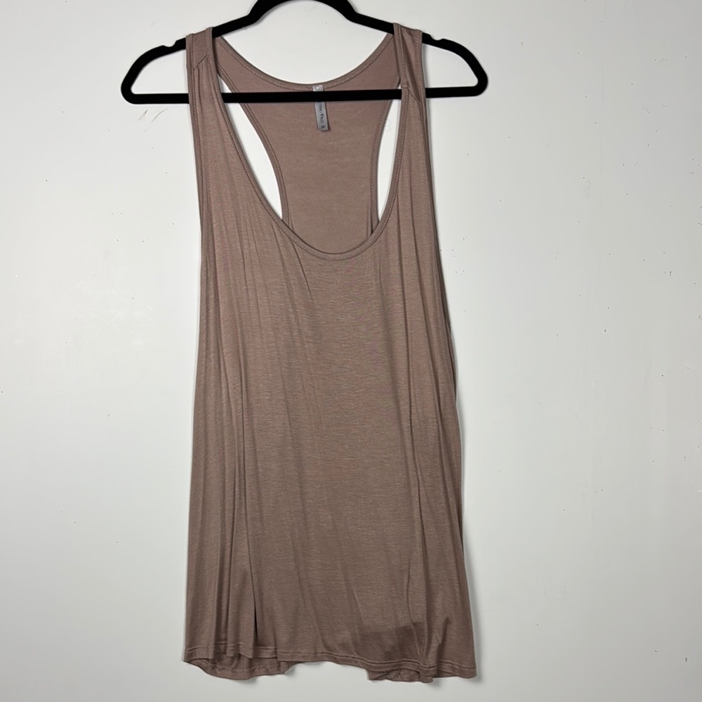 Acting Pro Women's Taupe Tank Top Sz 3X NWOT
